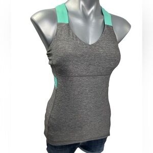 Lululemon athletics exercise top with built-in bra, like new